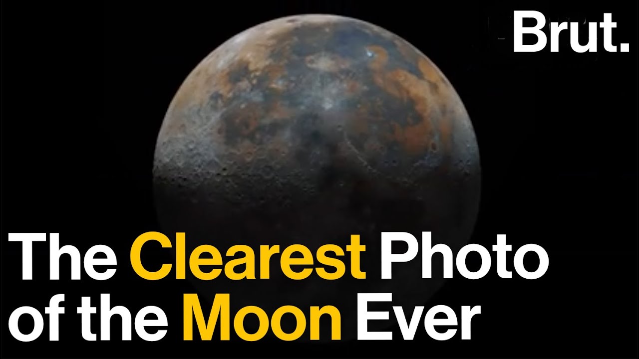 The Clearest Photo of the Moon