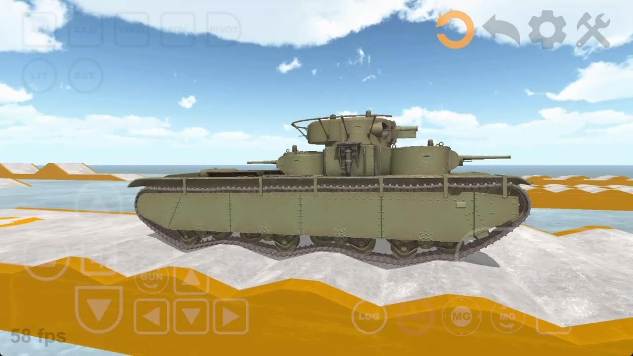 T-35 for [Tank Physics Mobile Vol.3]