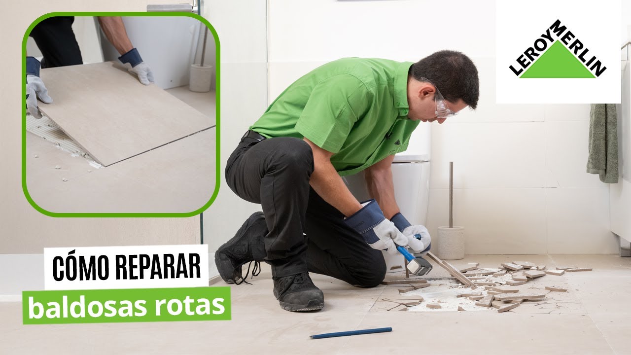 Cómo reparar baldosas rotas | LEROY MERLIN