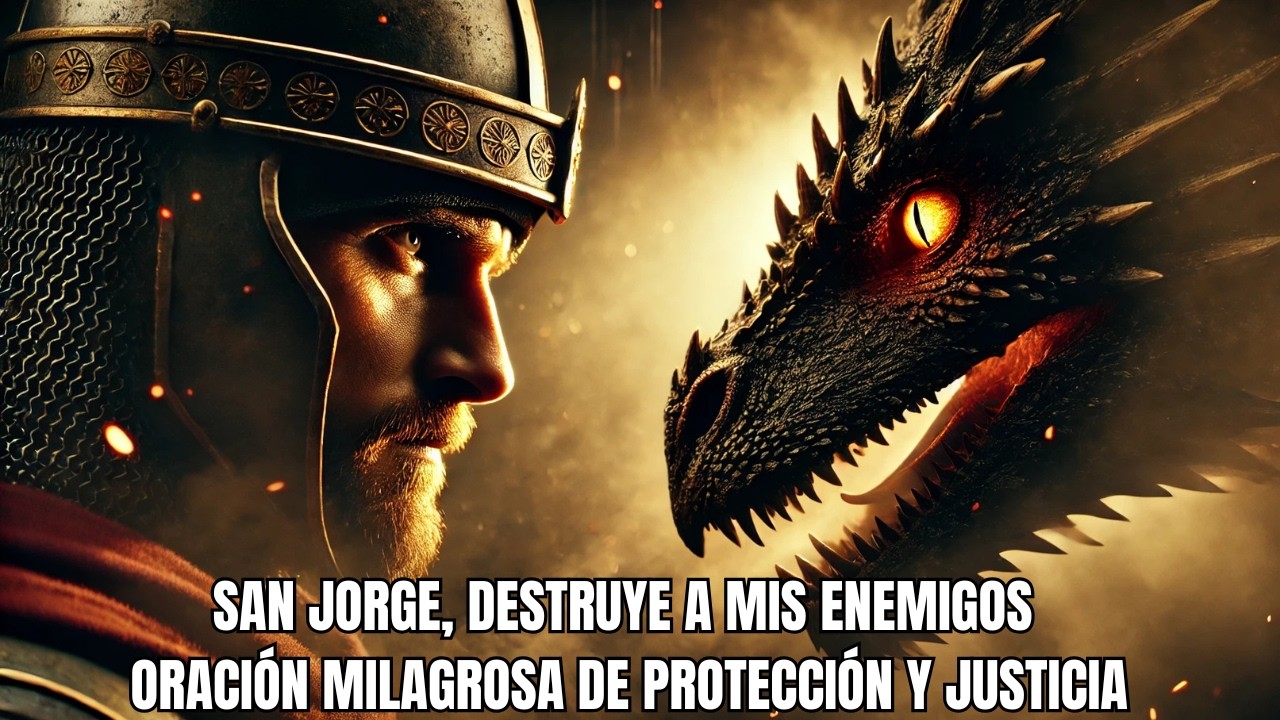 SAN JORGE, DESTRUYE A MIS ENEMIGOS – ORACIÓN