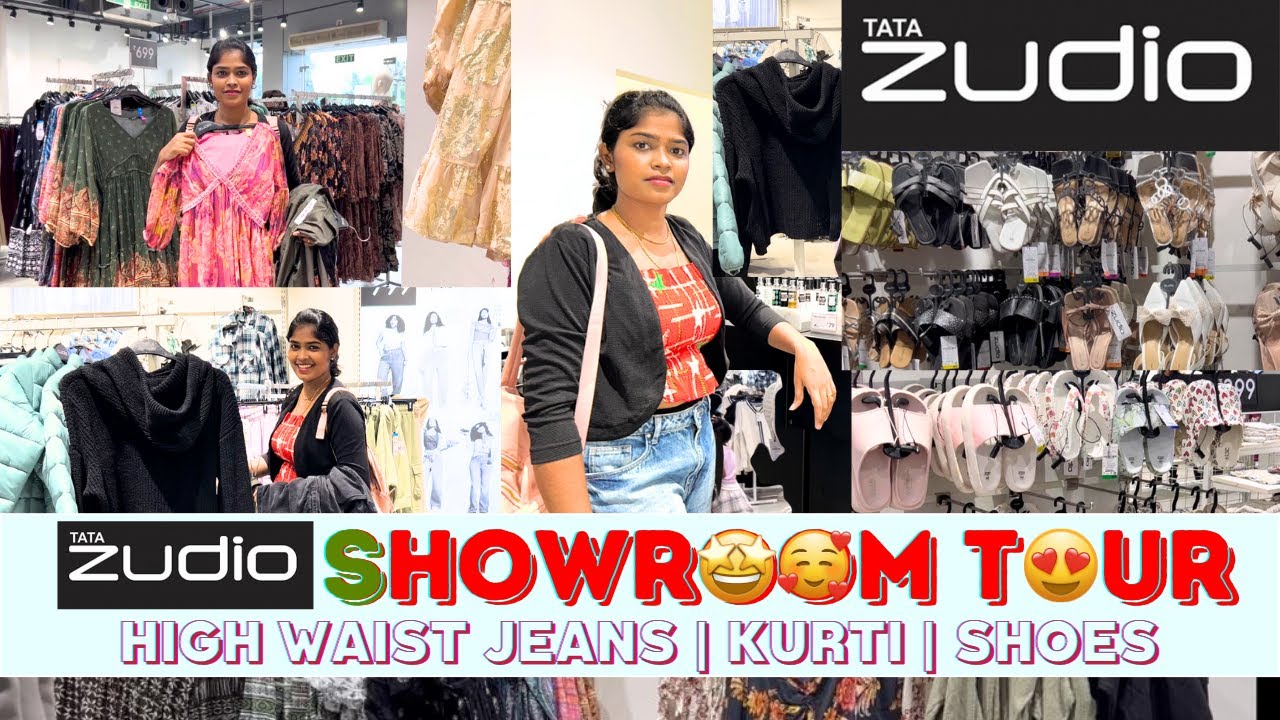 Zudio Showroom Tour | Girls Jeans High Rise Pants Crop Top Shopping @ Zudio Ambattur Chennai