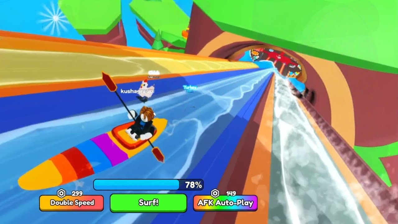 KAYAK AND SURF GAMEPLAY WITH ME #game #viral #trending #roblox #gameplay #fun #comedy #gaming 