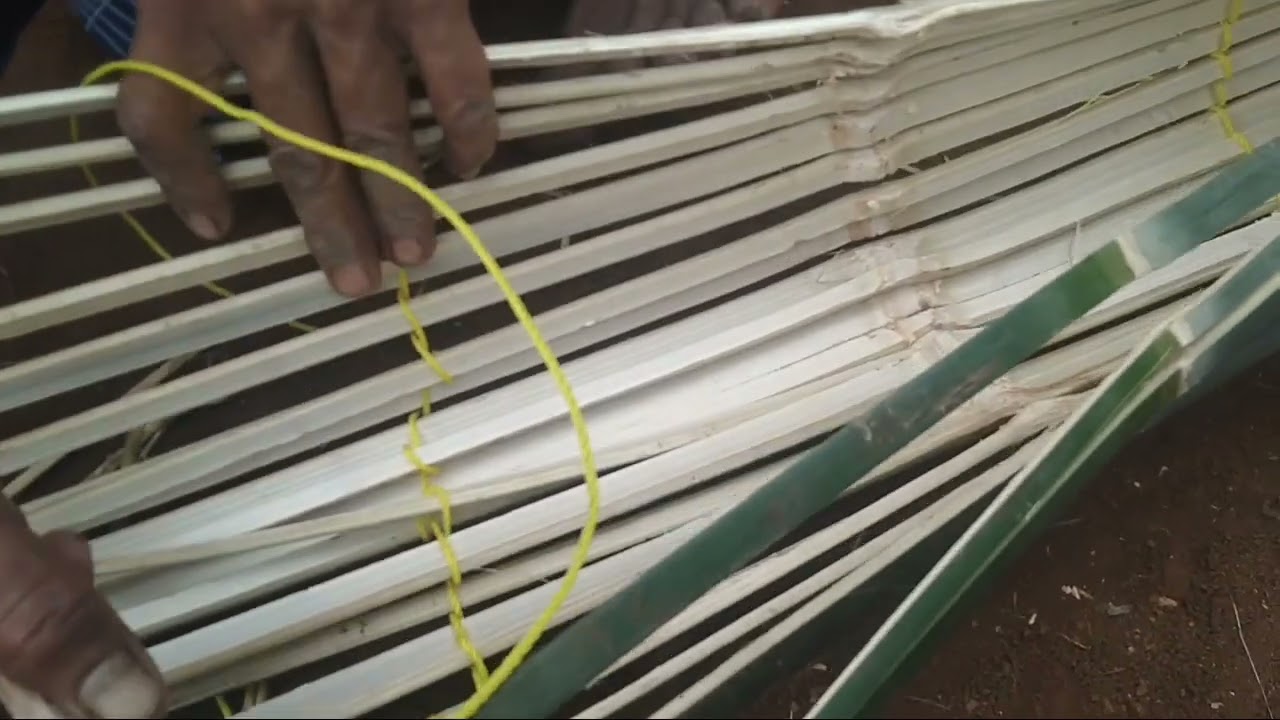 Membuat Jebakan ikan Dari Bambu