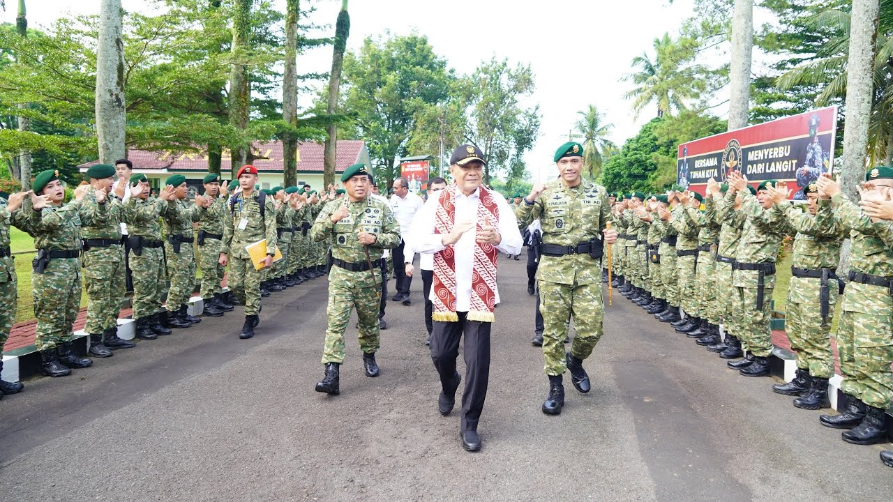 Kunjungan Kerja Menteri Koordinator Politik dan Keamanan (Menko Polkam) Di Bumi Trisula 
