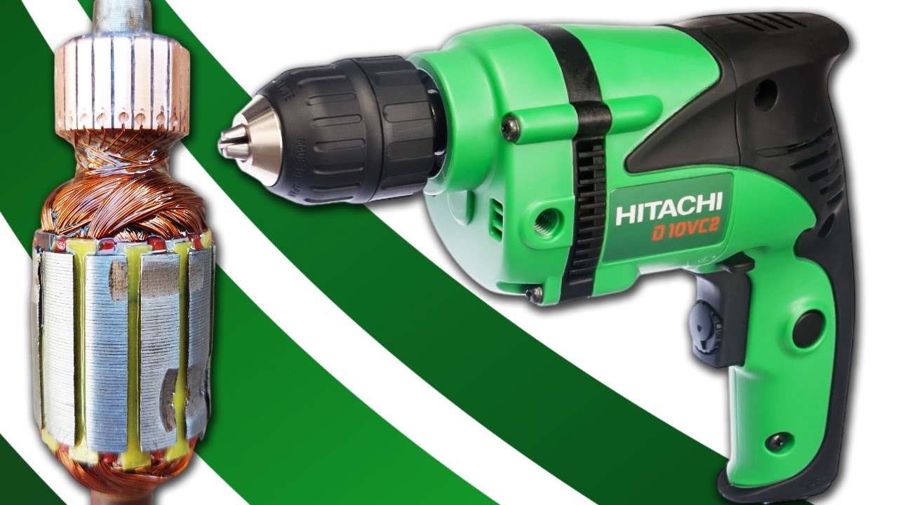 Дрель Hitachi D10VC2 10 мм