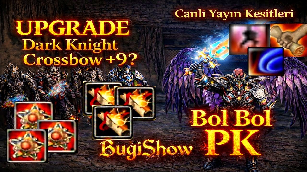 Minark'ta KAN🩸VE &Ccedil;ELİK!💀 | PK ⚔️ Upgrade ✨ Sinematik 🎬 Knight Online  BugiShow#knightonlineupgrade