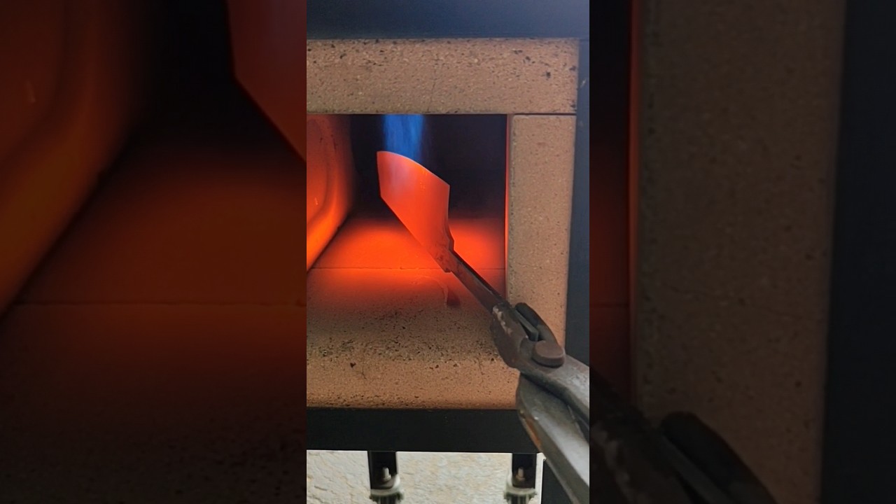 TEMPLADO DE UN CUCHILLO