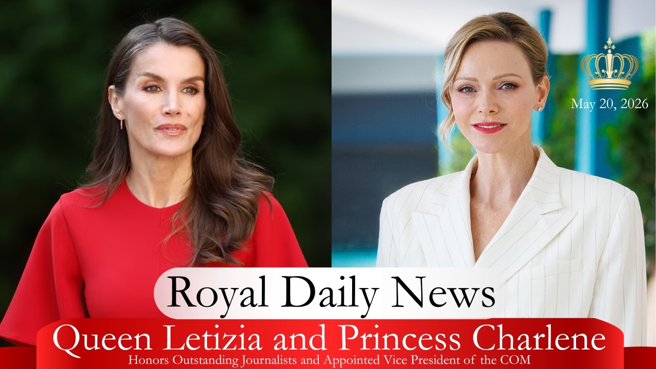 Queen Letizia Honors Journalists While Princess Charlene Is Appointed Olympic VP | More #royalnews