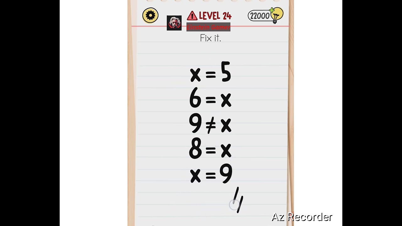 Brain test All Star Master level 24 Walkthrough Solution