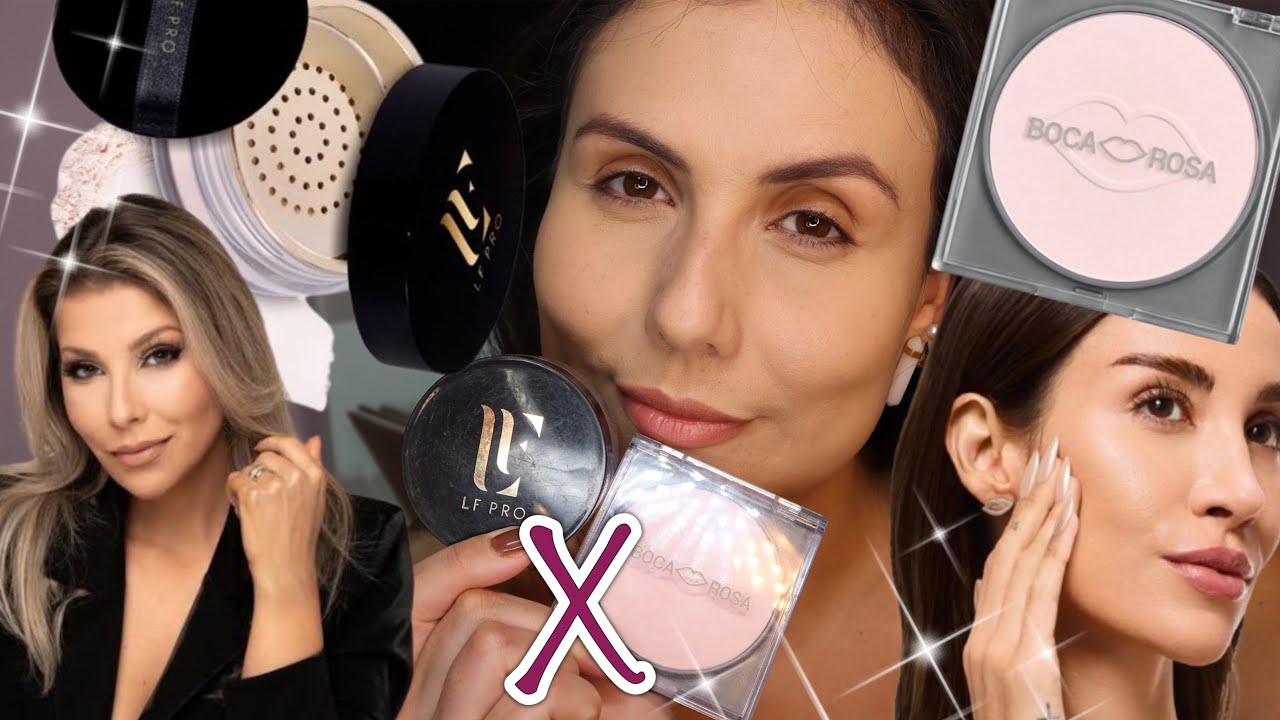 NOVO PÓ BOCA ROSA X SOFT EYE LFPRO - QUAL O MELHOR?