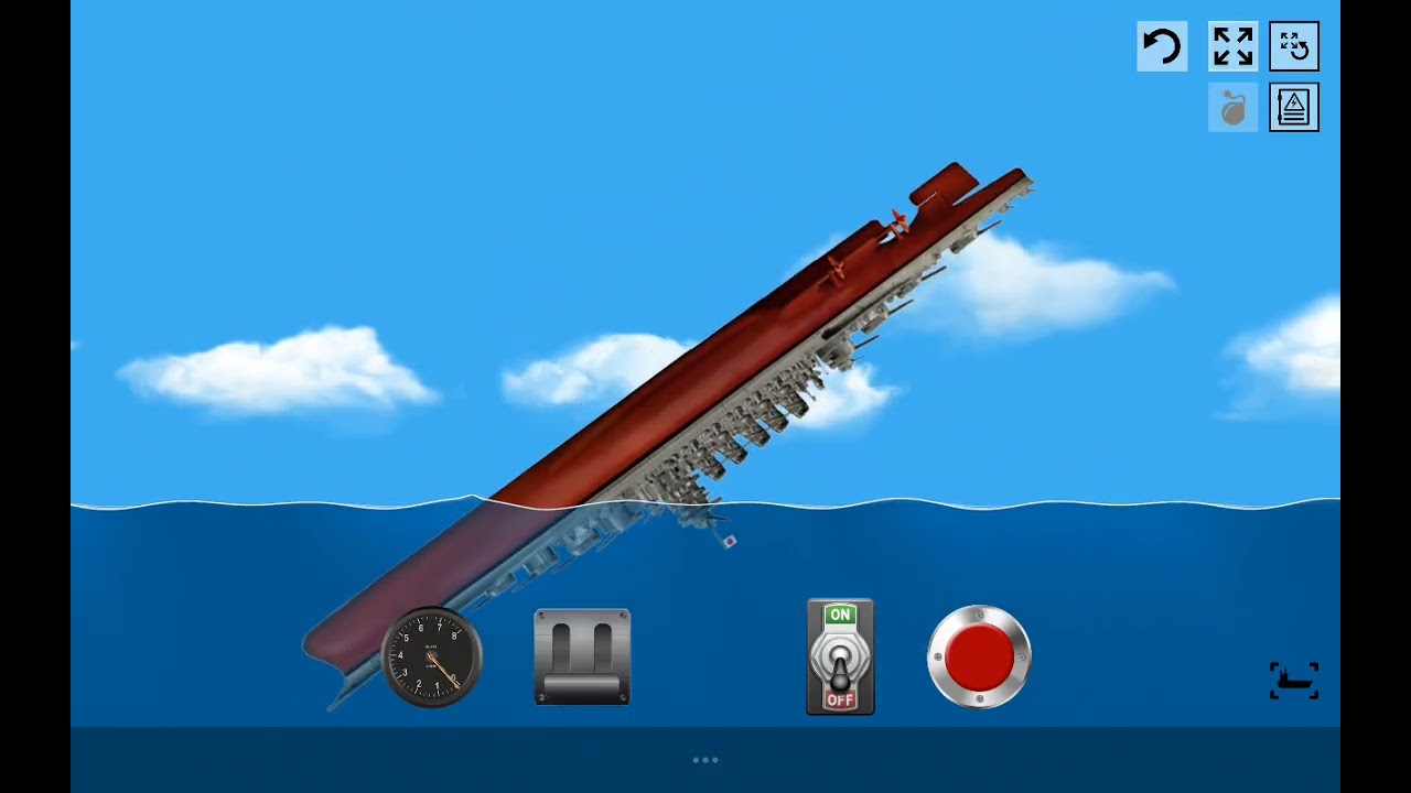 Yamato sinking(note)there is only super yamato in the mobile floating sandbox 