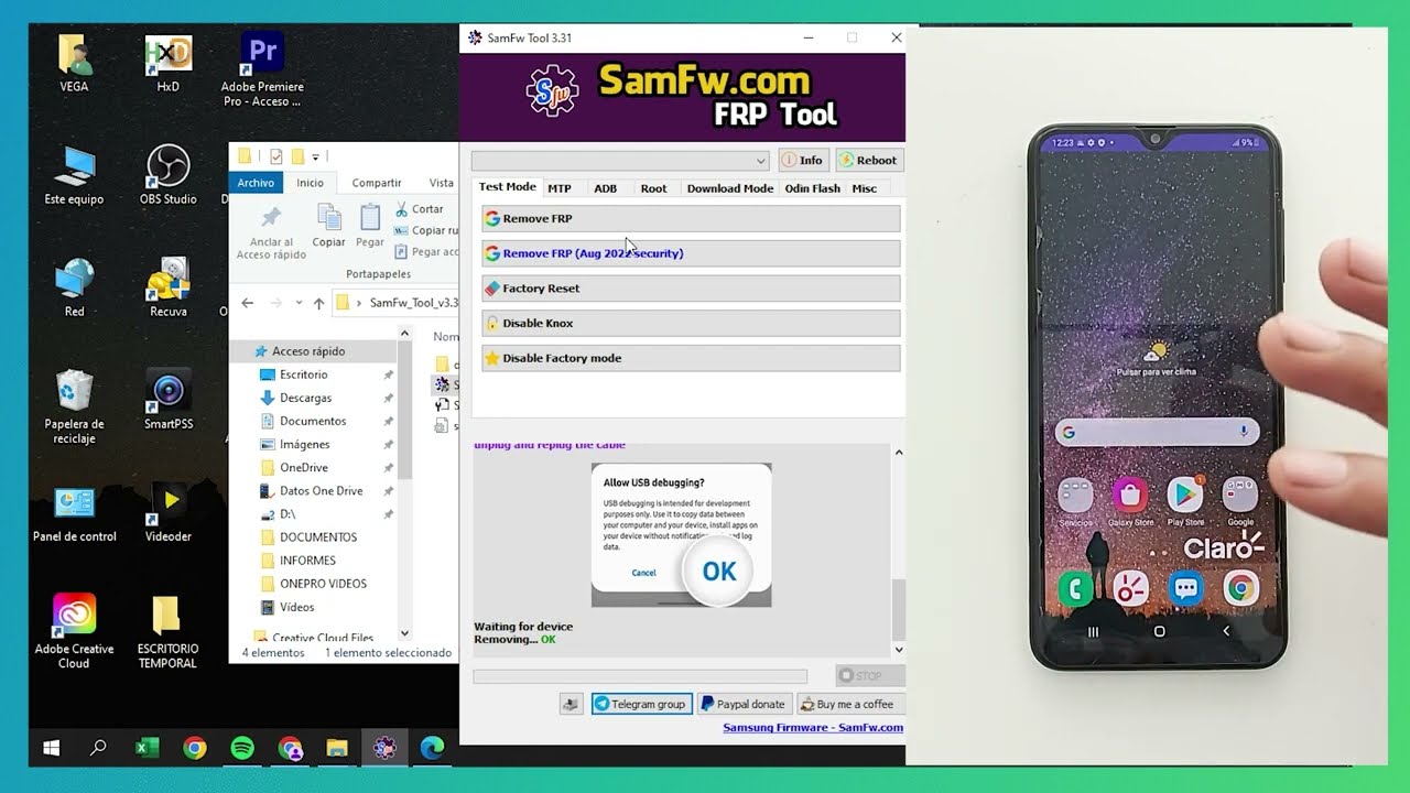 Eliminar Cuenta de Google Samsung  A10 A20 A30 A50 A70 A80