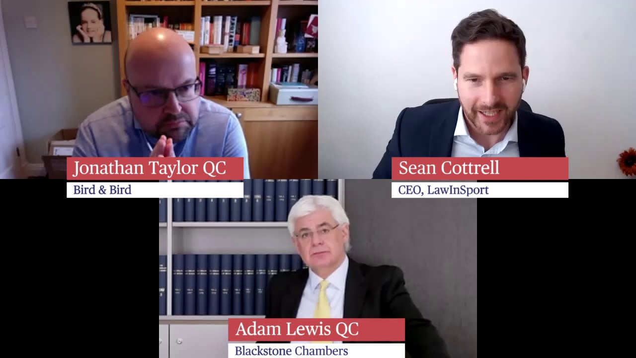 Sports Law & Practice - Q&A with  Adam Lewis QC & Jonathan Taylor QC
