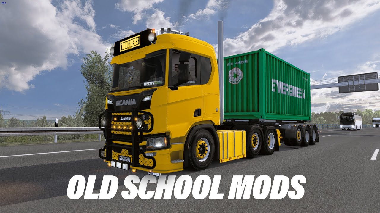 ETS2 Best Scania NG mods ever | Matte Scania Old School - FREE Mod