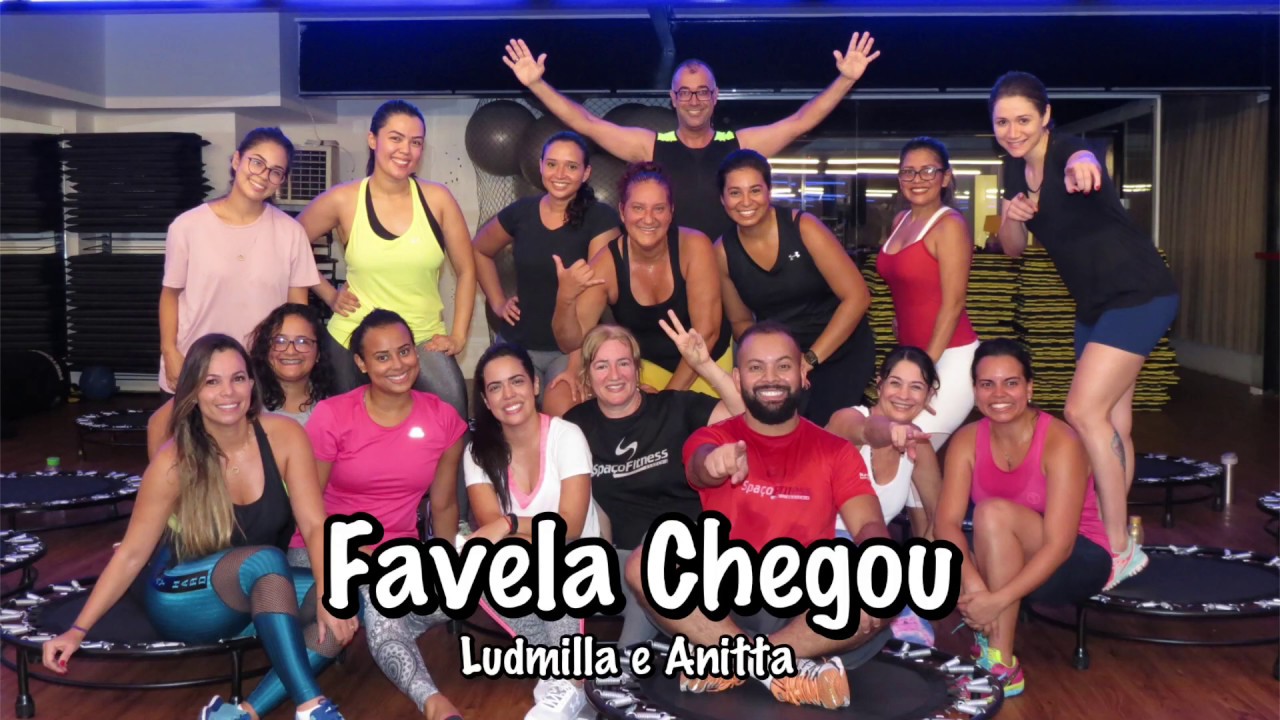 Favela Chegou - Ludmilla e Anitta, Prof. Eric Jefferson (Aula de Jump)