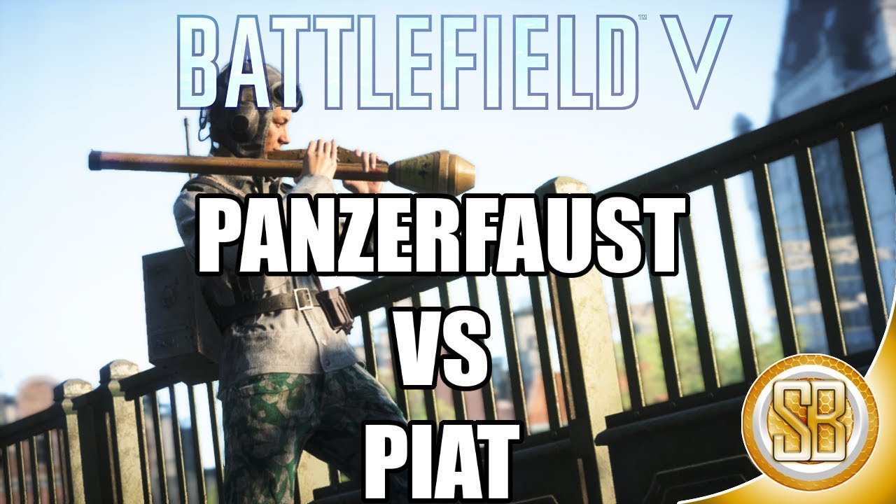 Battlefield V - Panzerfaust VS Piat - Which Is Better (BFV Panzerfaust & Piat Gameplay)