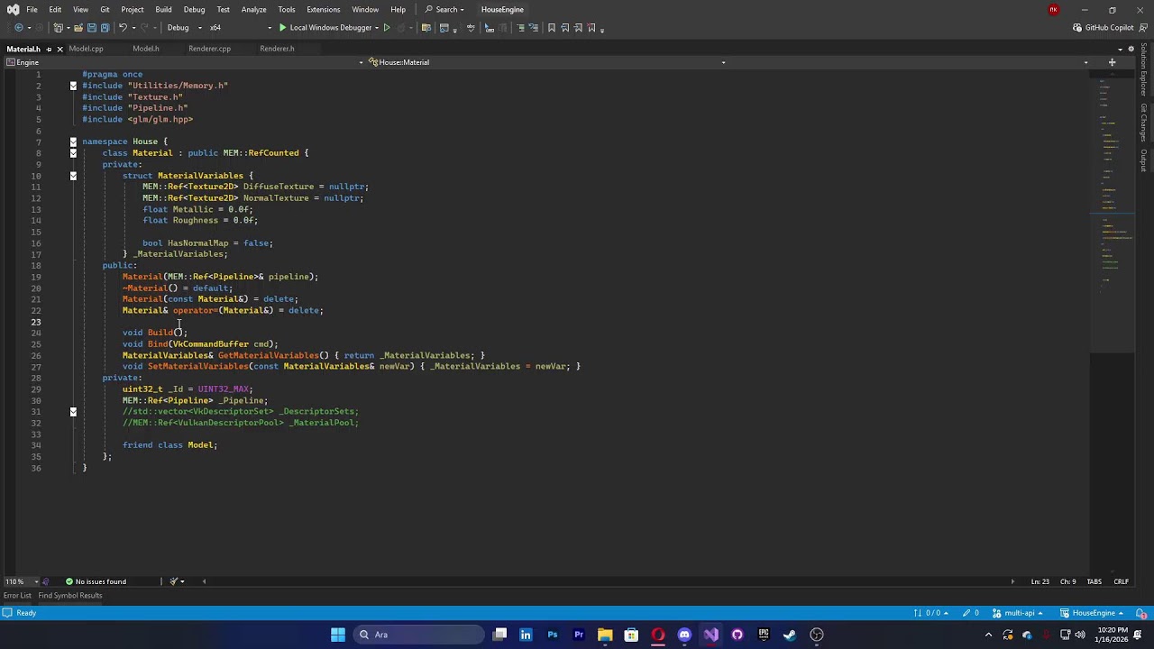 Motorsuz oyun geliştirme #15 Multi-API (Vulkan/C++) | Grafik Motoru (BaDev)