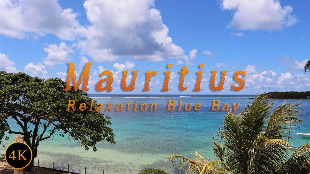 Mauritius Island, Blue Bay 🐠 Turquoise Ocean, Gentle Waves & Tropical Ambience 🌸