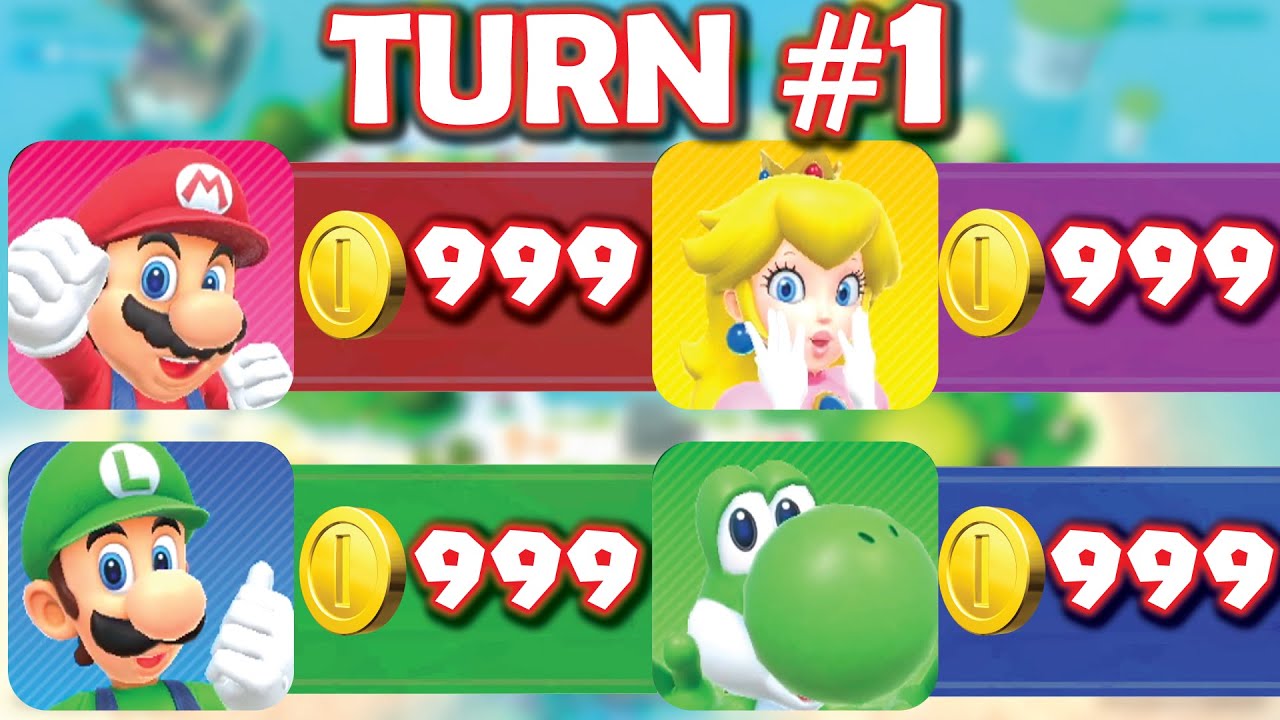 What if everyone had 999 coins in Mario Party Superstars? (Full Game)