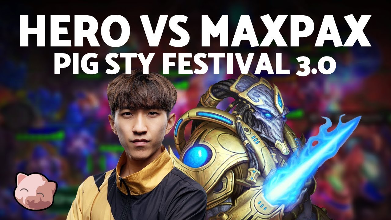 HERO vs MAXPAX: INSANE SERIES! | PiGFest 3.0 Round of 8 (Bo7 PvP) - StarCraft 2
