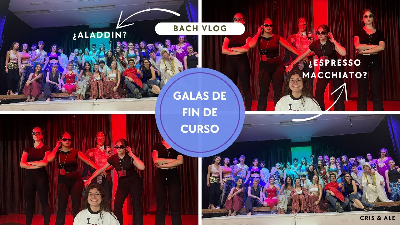 Última gala de 1º de bachillerato de Artes Escénicas! ❤️ // Cris&Ale💜🩷
