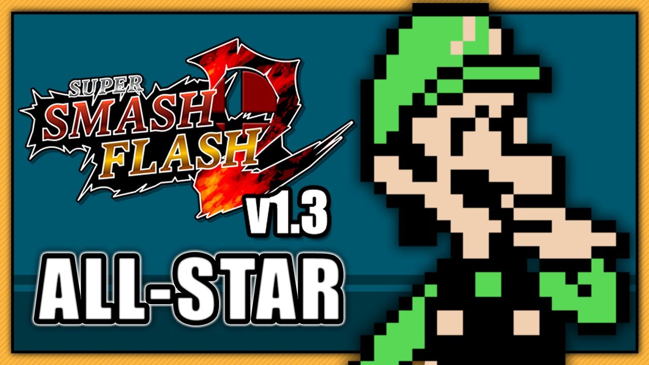Super Smash Flash 2 (v1.3) - All-Star || Luigi