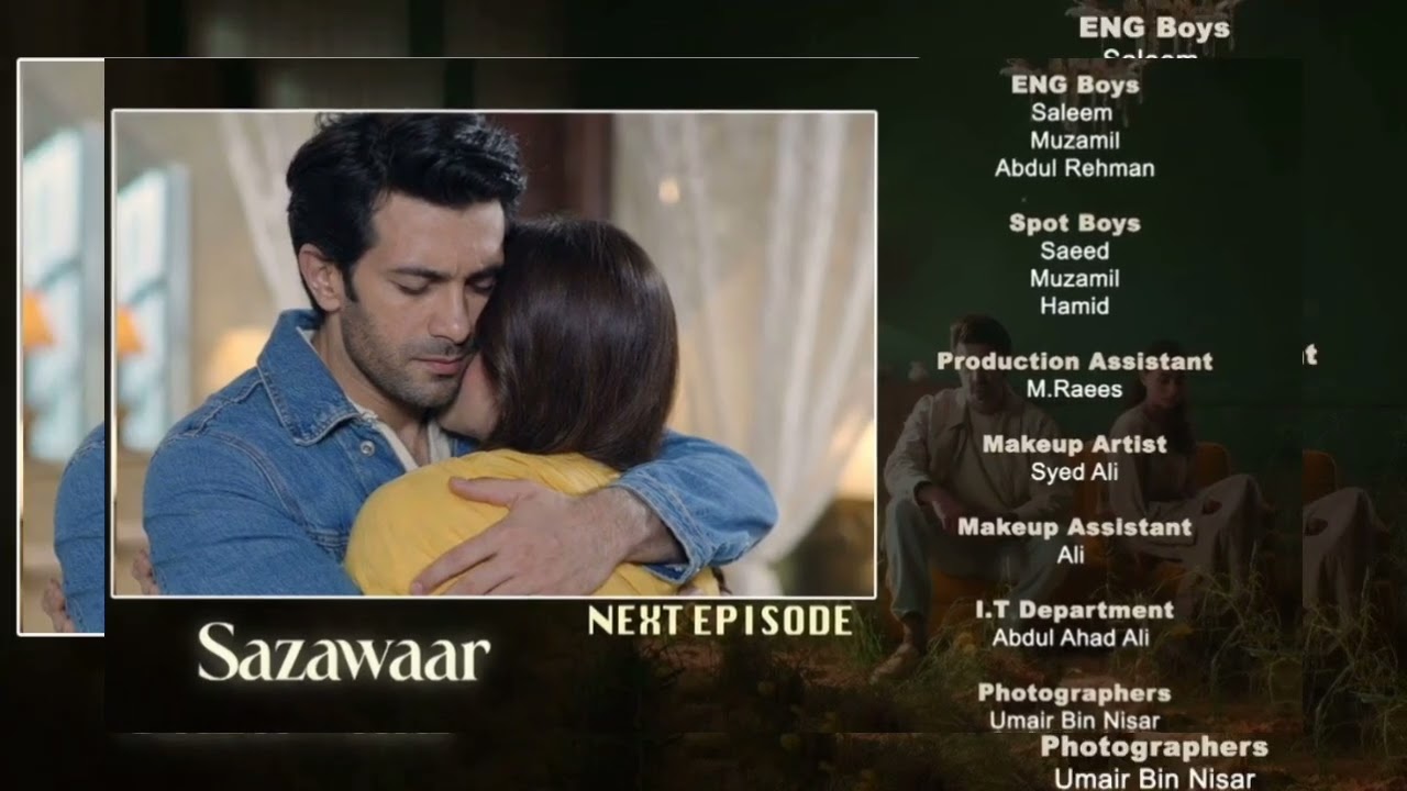 Sazawar episode 46 promo khaqan shahnawaz Alishba khan 