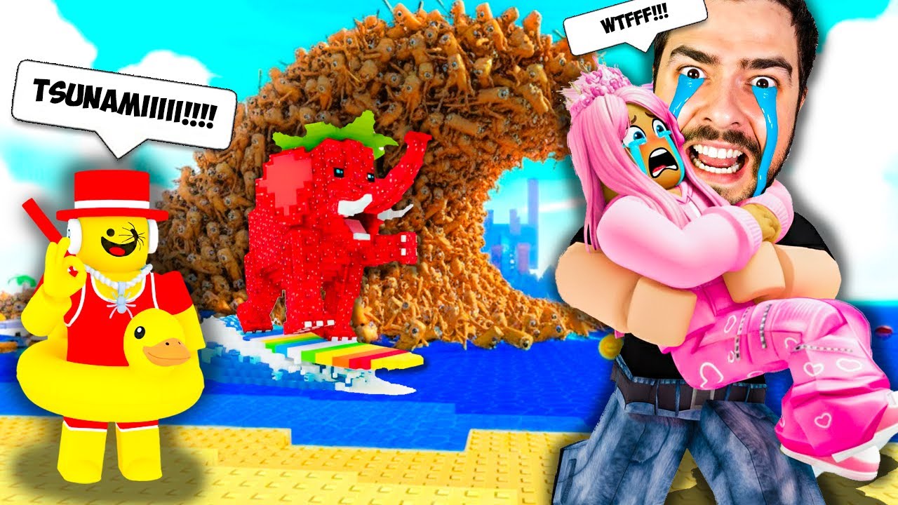 Un Tsunami BRAINROT DISTRUGE PLANETA!!! *AJUTOOR*