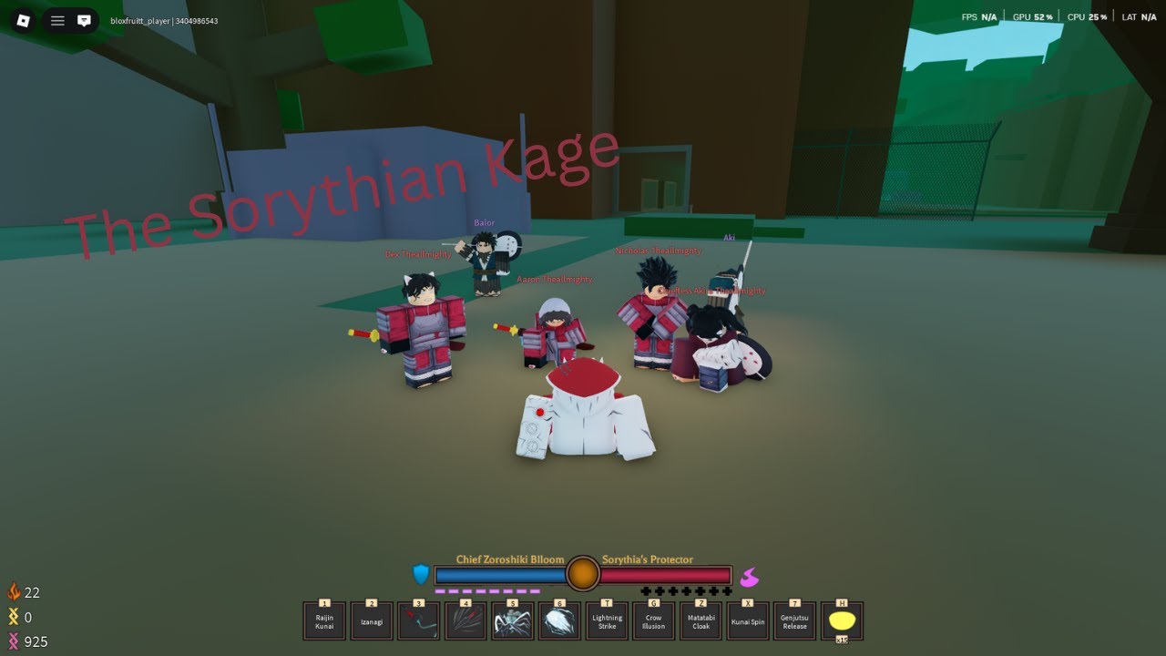 The Sorythian Kage Experience   I   Roblox Bloodlines