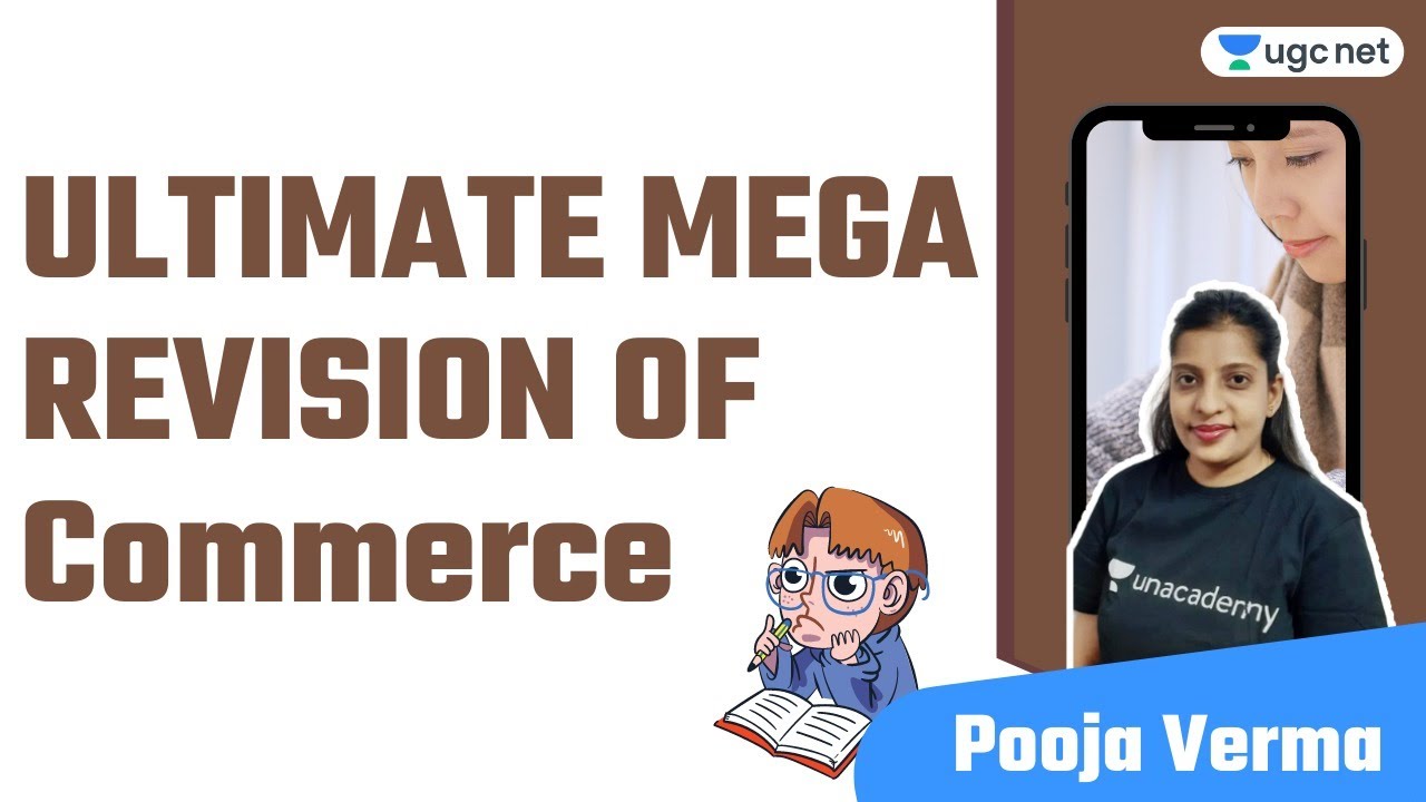 NTA UGC NET 2021 | Ultimate Mega Revision of Commerce | by Pooja Verma
