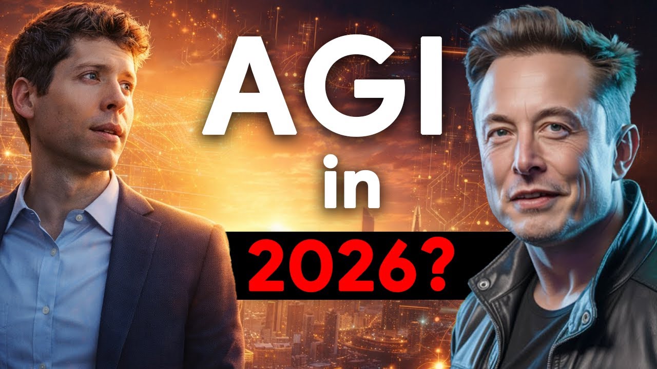 Искусственный общий интеллект к 2026 году? Что Илон Маск, Сэм Альтман и Google вам не рассказывают.