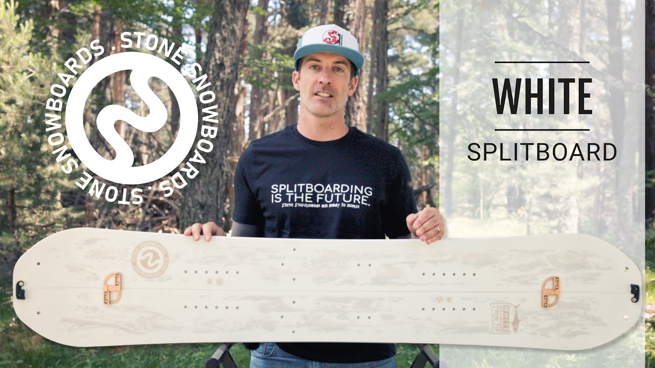 Présentation Splitboard  WHITE - Stone Snowboards