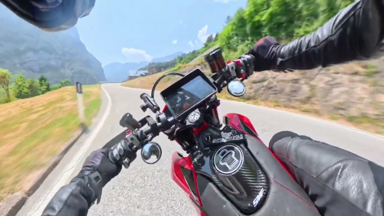 Ducati 698 Hypermotard Attacking The Italian Streets