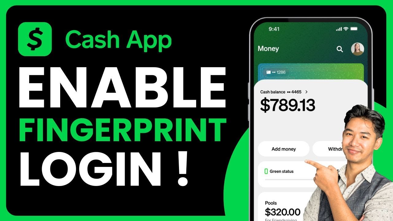 How to Enable Fingerprint Login in Cash App !