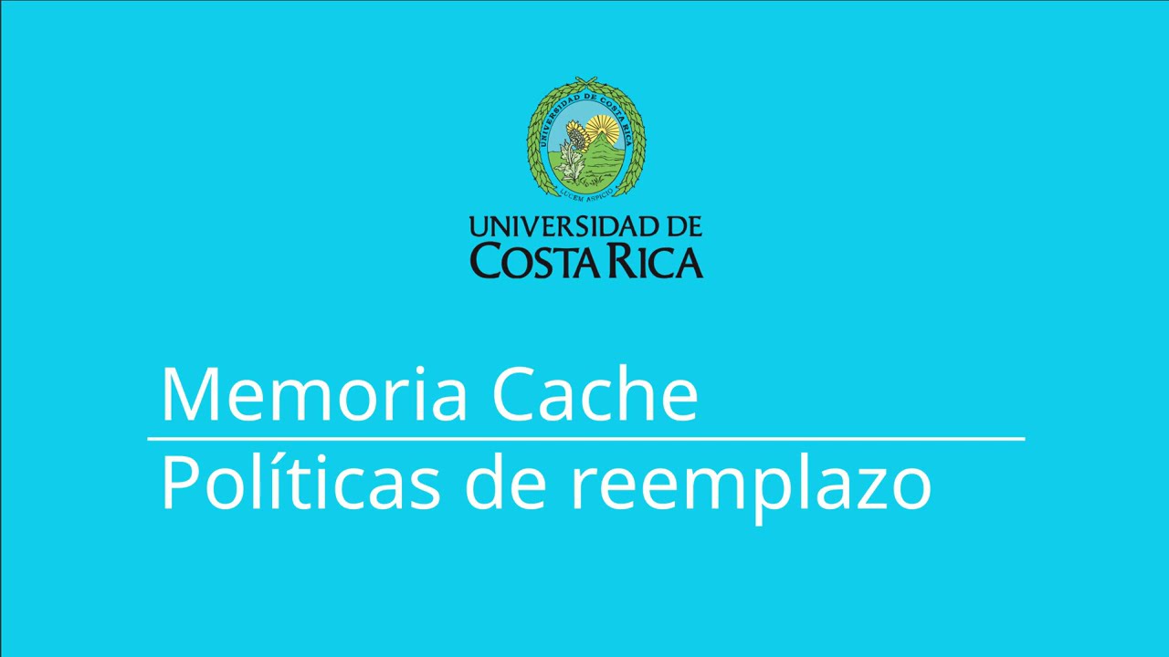 Tema 5.4: Memoria Cache Políticas De Reemplazo