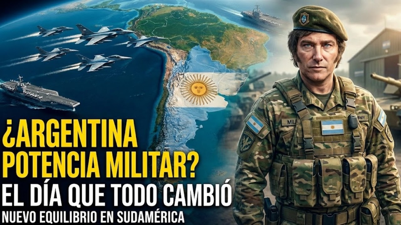 ¿Qué PASARÍA si ARGENTINA se convierte en POTENCIA MILITAR REGIONAL? | Escenario Hipotético