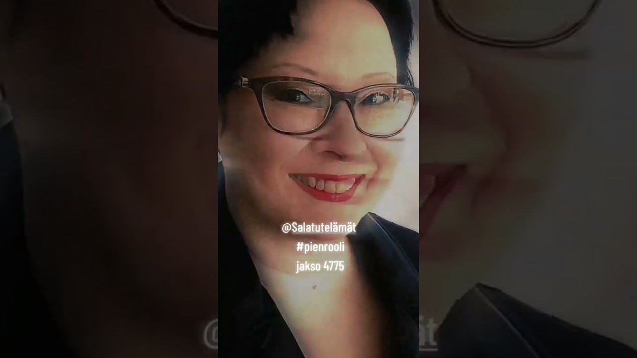 @salatutelamat @mtvsuomi#pienrooli #n&auml;ytteleminen