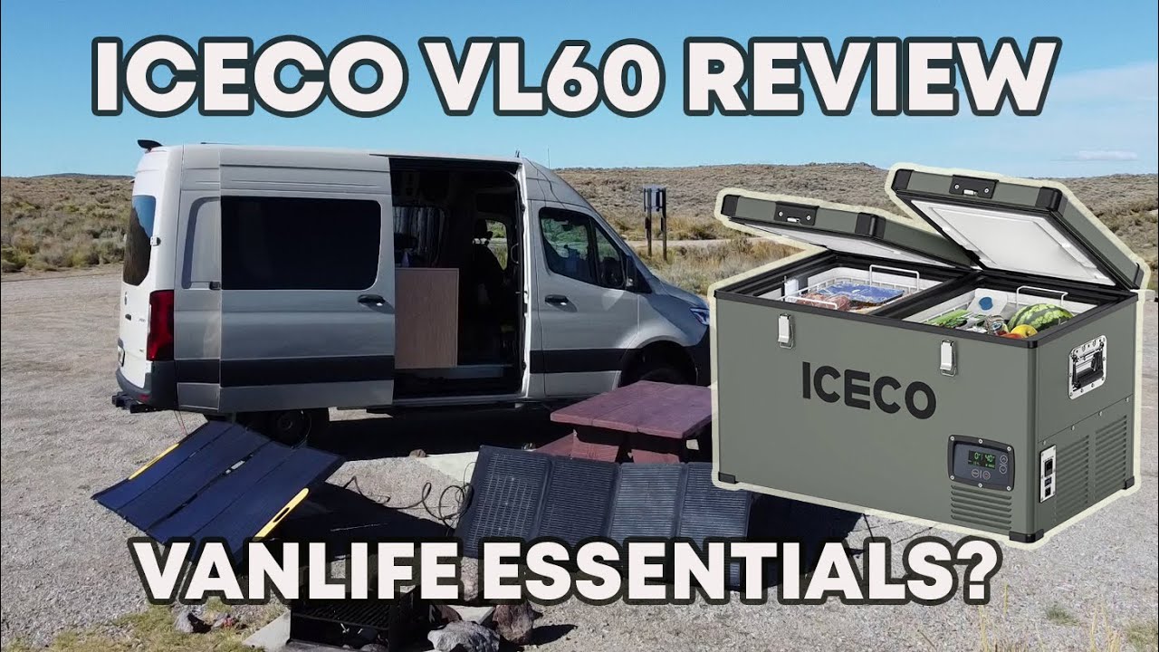 Тест на 6000 миль: обзор двухзонного холодильника ICECO VL60 (Sprinter Van Life)