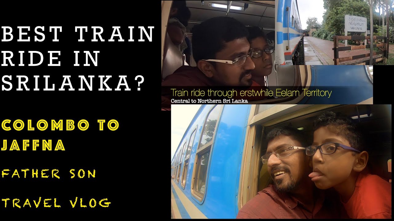 Colombo to Jaffna by Train | Is it the best train ride in Sri Lanka? Is JAFFNA worth visiting?