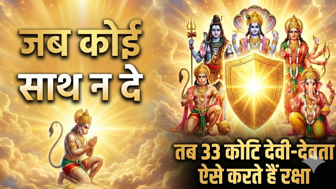 जब कोई साथ न दे, तब 33 कोटि देवी-देवता ऐसे करते हैं रक्षा