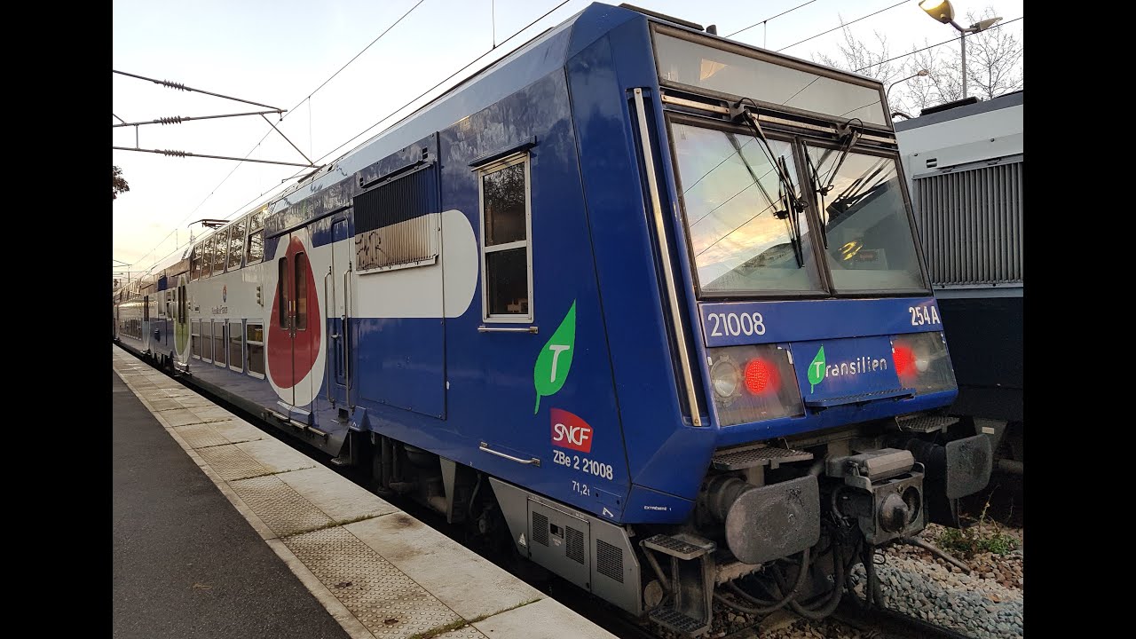 RER🟨Ligne C🟨🚆Z20900 Transilien : Montigny - Beauchamp➡️Brétigny