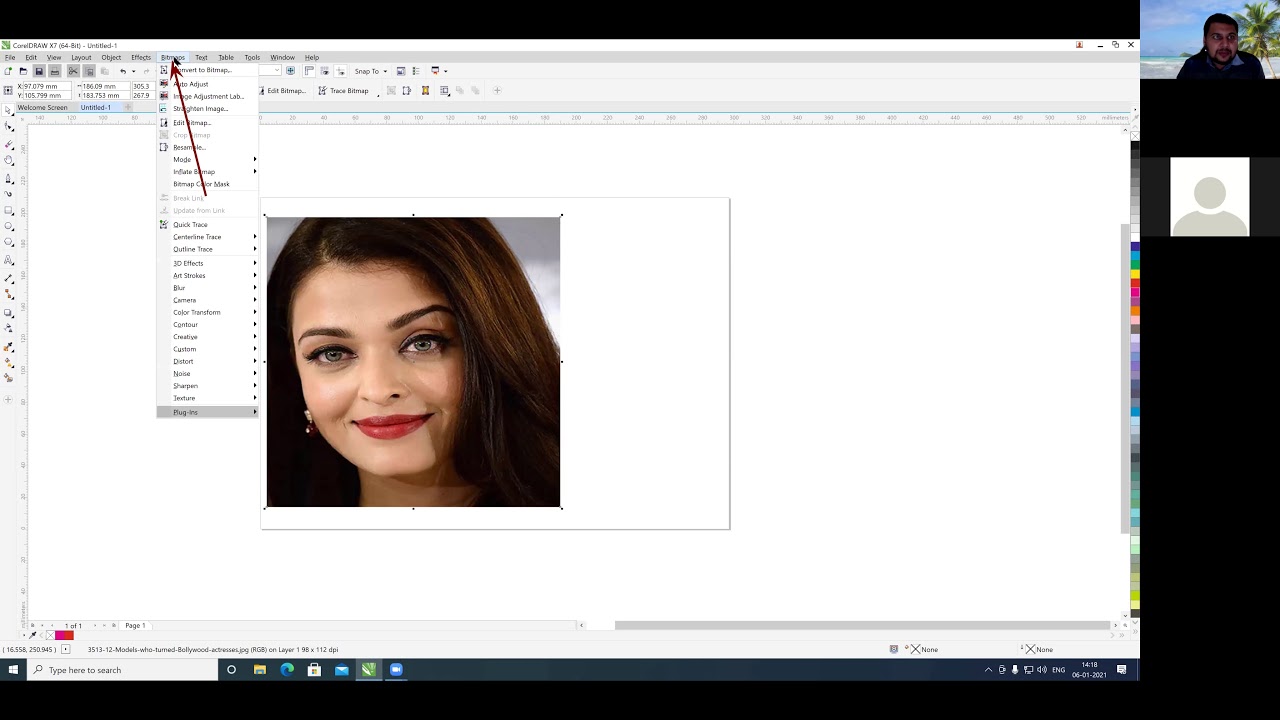 How to Convert Color Photos to Black and White in Corel-Draw