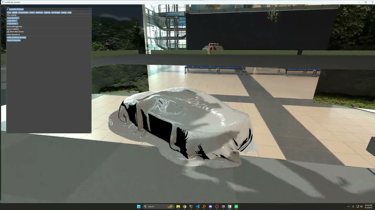 acedit: .scene loading, instanced meshes, loading improvements