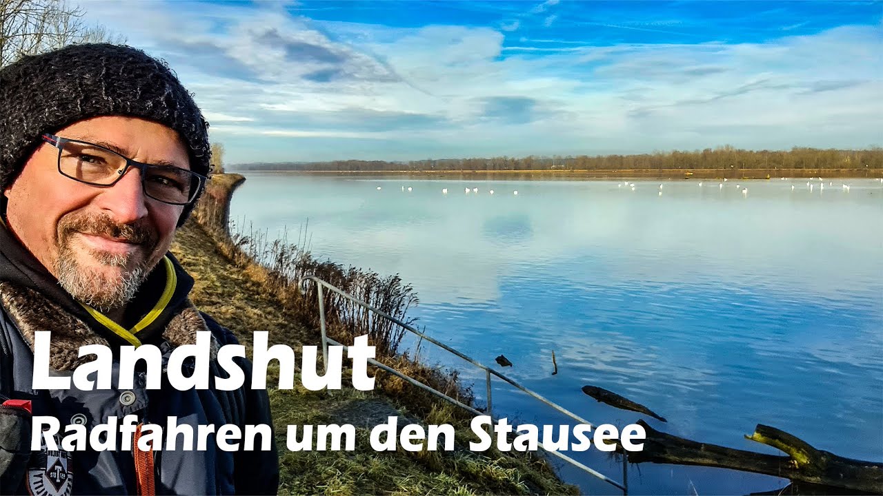 Landshut - Radfahren um den Stausee