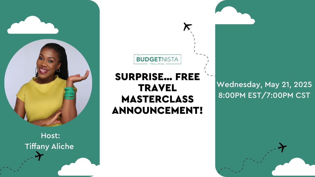 Surprise… FREE Travel Masterclass Announcement!