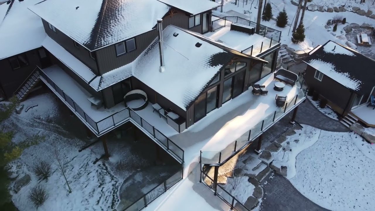 Balsam Lake Custom Cottage Build Tour | Henley Contracting Ltd.