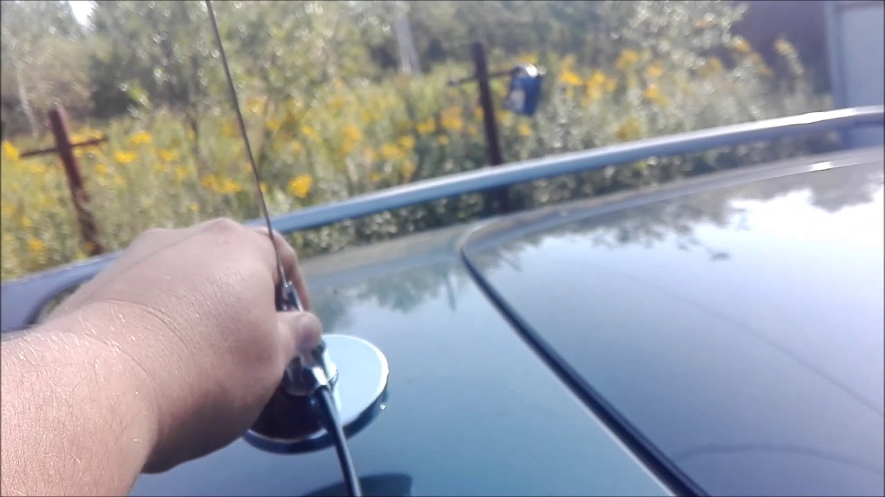 Автомобильная антенна ANLI WH 21D, двух  диапазонная VHF и UHF