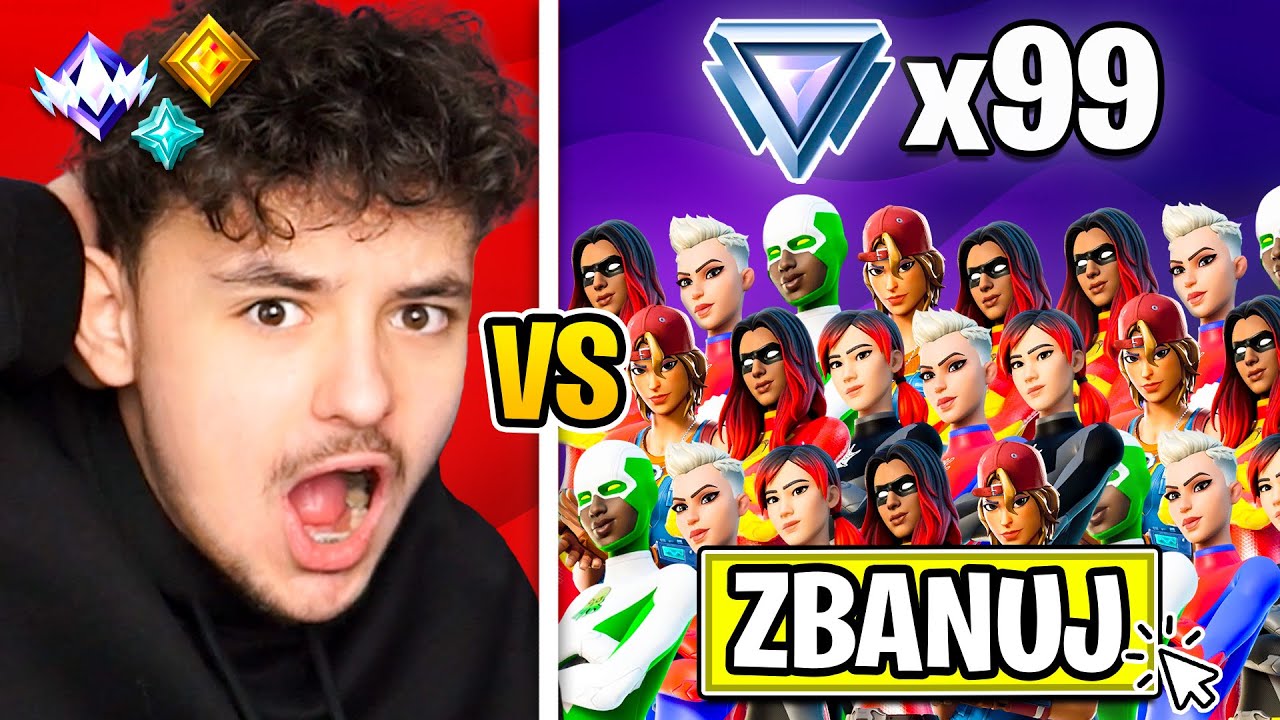 DOSTAŁEM BANA OD 99 SILVERÓW w Fortnite