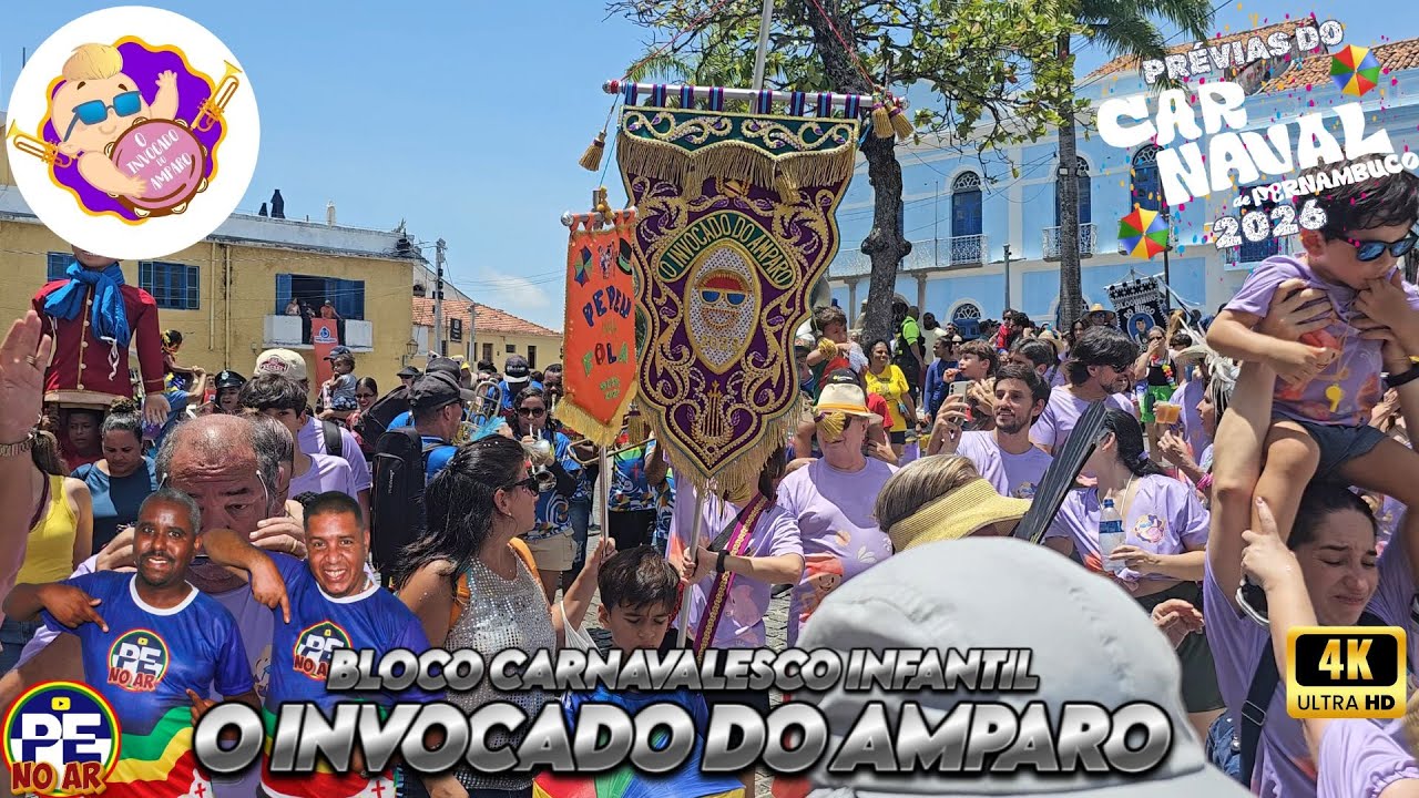 [PRÉVIAS 2026] PURO FREVO! A CRIANÇADA DANDO UM SHOW NO INVOCADO DO AMPARO (PARTE 2) 31/01/2026