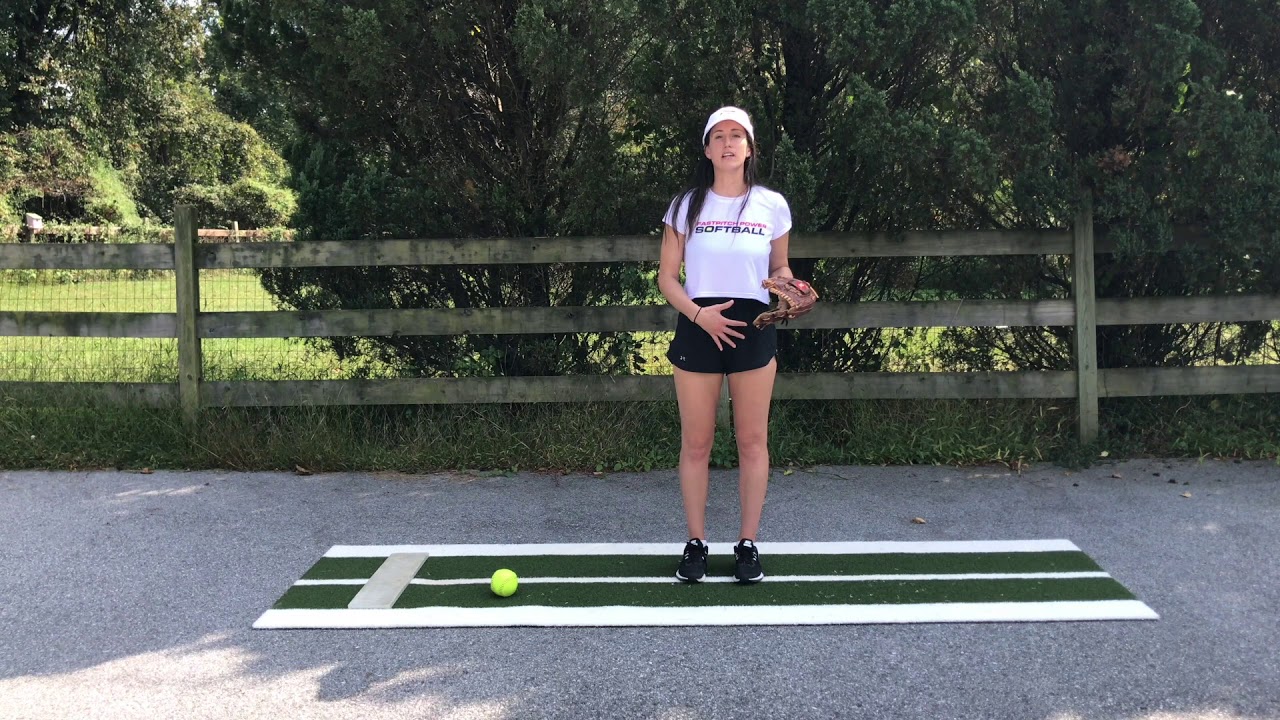 Softball Pitching Drills: Single Leg Power Drives